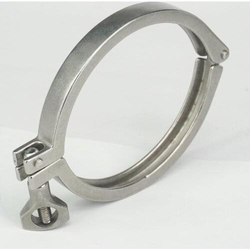 4" Tri clamp 119mm Ferrule OD 304 Stainless Steel Sanitary Tri Clover Fitting For Home Brew Homebrew Wine Beer Brewing