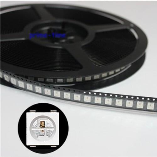 1000pcsDC5V WS2812B Built-in WS2811 IC 4Pins 5050 SMD Digital RGB LED Chip Emitter Individually Addressable wholesale