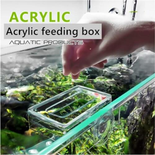 Acrylic Feeding Ring Anti-floating Feeding Fish Grain Turtle Grain Fixed Feeding Ring