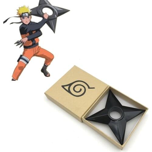 Anime Accessories Itachi Sasuke Kakashi Kunai Shuriken Costume Props ABS Plastic Material Hokage Ninja Weapon Toy Gift Wholesale