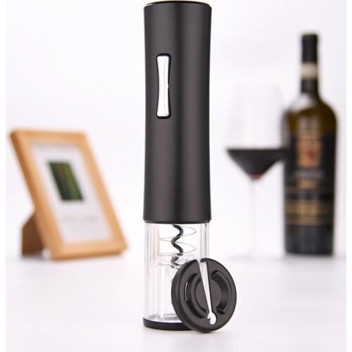 Bottle Tool Safe Practical Black Electric Bottle Opener for Party