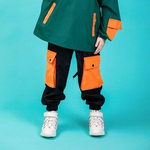 New Arrival Hiphop Pants for Kids Boys Fashion Teenage School Girls Streetwear Big Girls Loose Jazz Trousers 4 8 12 16 17Years