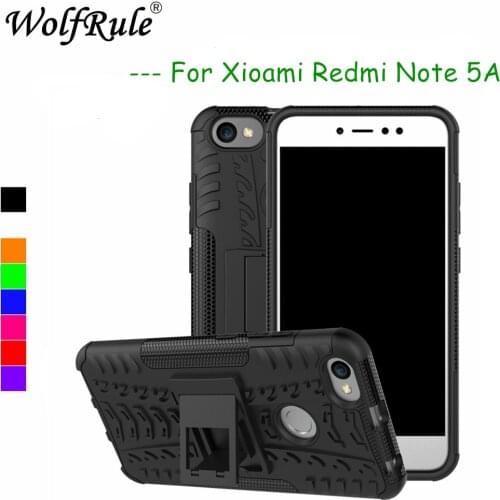 For Xiaomi Redmi Note 5A Cases For Redmi Note 5A Cover Funda Shockproof Silicone Kickstand Case For Xiaomi Redmi Note 5A Case