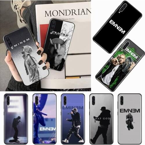 Eminem famous Hip Hop Rapper Phone Case For Samsung galaxy S 9 10 20 A 10 21 30 31 40 50 51 71 s note 20 j 4 2018 plus