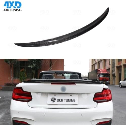 F22 Carbon Fiber Trunk Spoiler For BMW M235i M2 Coupe F87 Rear Spoiler Wing Performance Style 2014 2015 2016 2017 2018 2019
