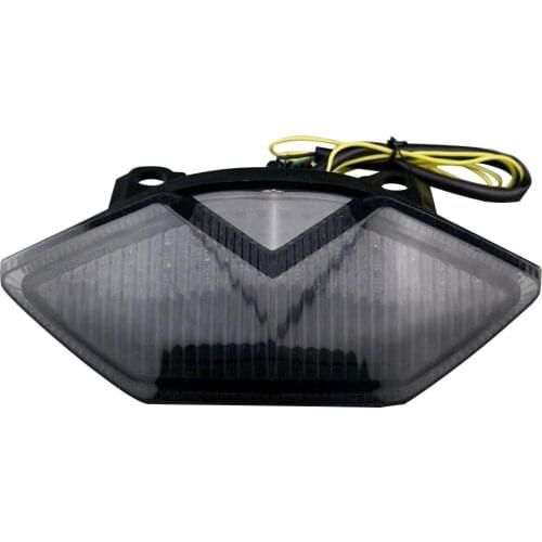 Integrated LED Motorcycle Taillight Turn Signals For Kawasaki Z1000 Ninja 1000R 2011 2012 Smoke