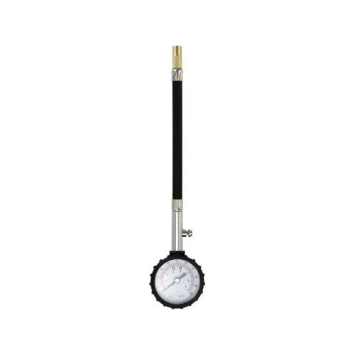 Tire pressure gauge tyre pressure monitor with tire exhaustion outgassing valve