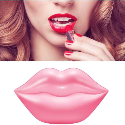 20pcs/set Collagen Lip Mask Exfoliating Moisturizing Plumper Masks Gel Patch Lips Beauty Care Lip Mask