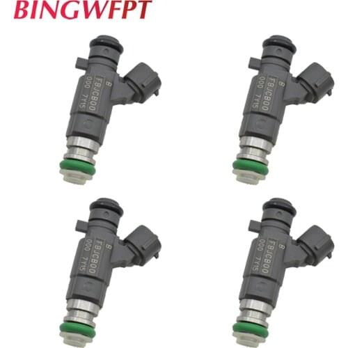 4PCS NEW Fuel injectors OEM FBJCB00 For Chevrolet Luv DMAX 000 7Y15 Engine Injection Values Flow Matched