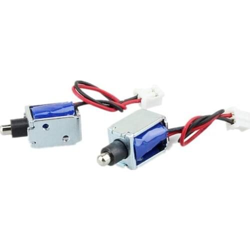 Mini DC 5V Electromagnetic Lock Small Electronic Lock Electric Bolt Cabinet Lock 746D