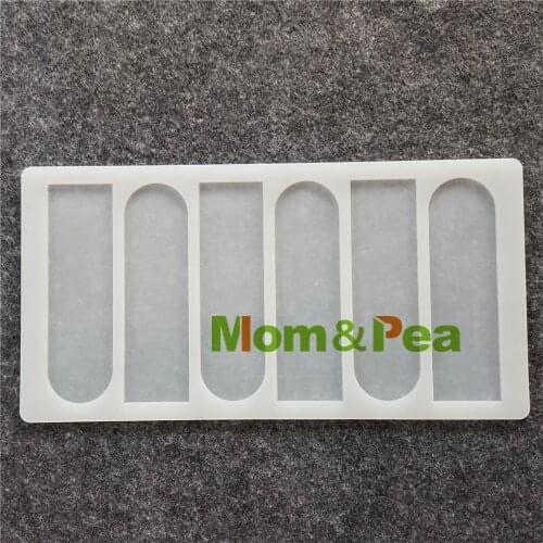 Mom&Pea CX113 High Quality Dome Rectangle Silicone Mold Chocolate Mold Cake Decoration