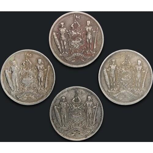 British North Borneo 5 Cents Coin 100% Authentic Original Coins
