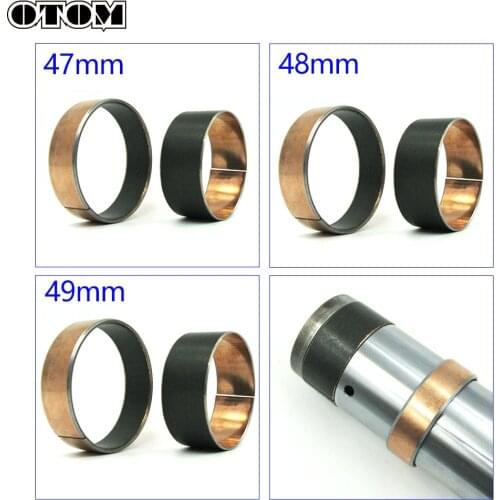 OTOM Motorcycle Front Shock Absorber Maintenance Bushing Fork Lining External Guide Rail Universal Motorbike Repair Tool Parts