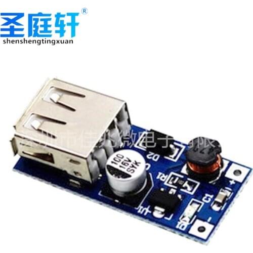 DC 0.9V-5V to 5V 600ma External Battery Charger Step Up Converter Source Voltage Module USB Output Charging Circuit