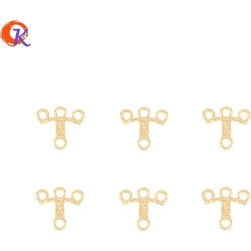 Cordial Design 100Pcs 13*14MM Jewelry Accessories/DIY Making/Earrings Connectors/Hand Made/Charms/Jewelry Findings Components