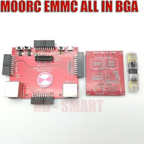 2021 Newest update Moorc eMMC ISP Adapter E MATE 3 in 1 For Riff Z3X Easy Jtag ATF Medusa Pro UFI BOX