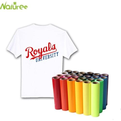 30cm*150cm Multi Color Heat Transfer Vinyl DIY T-Shirt Vinyl Transfer Sheets Iron on HTV Vinyl