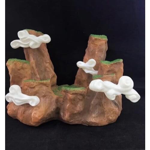 BANDAI Dragon Ball Action Figure Namek Dragon Scene Background Base Ball Mountain Bracket Boxed Model Decoration Toy