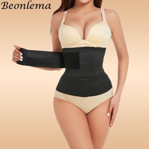 Waist Trainer Tummy Wrap Modeling Strap Belly Sheath Weight Loss Slimming Belt Shapewear faja Reductive Girdle Corset Shaper