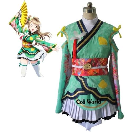 Love Live Kaguya No Shiro De Odoritai Angelic Angel Minami Kotori Kimono Dress Uniform Outfit Anime Cosplay Costumes