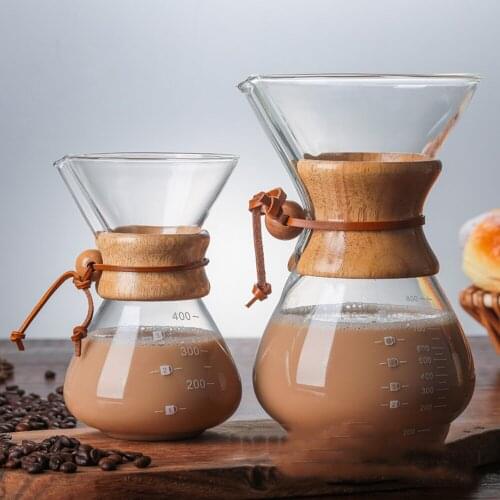 Creative Wood Glass Multi Functional Hand Wash Pot Coffee Pot