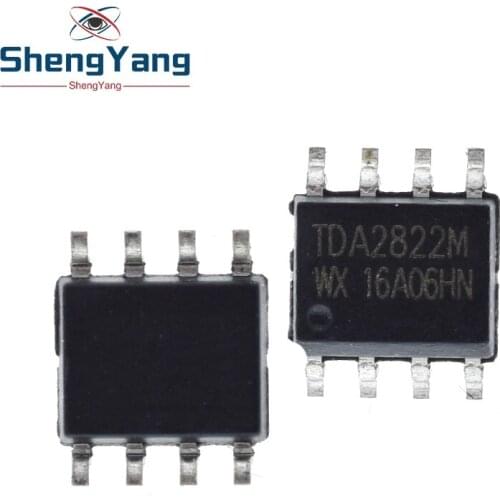 10PCS TDA2822M SOP8 TDA2822 TDA2822D 2822 SOP-8 SOP SMD new and original IC Chipset
