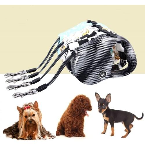 5M Small Dog Retractable Leash Rope Teddy Dog Leash Rope Pet Dog Nylon Training Leads Rope For Small Dog Leash Dogs Supplier