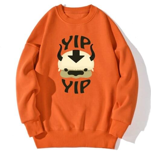 Sweatshirt For Mens The Last Airbender YIP Casual Fashion Hoodie Vintage Outwear Leisure Clothing Retro Winter Supoleron Hombre