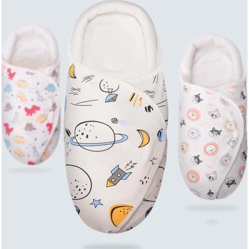 1Pcs Cotton Printed Baby Swaddling Wraps Newborn Sleeping Bag Breathable Comfortable Baby Sleeping Blanket Quilt