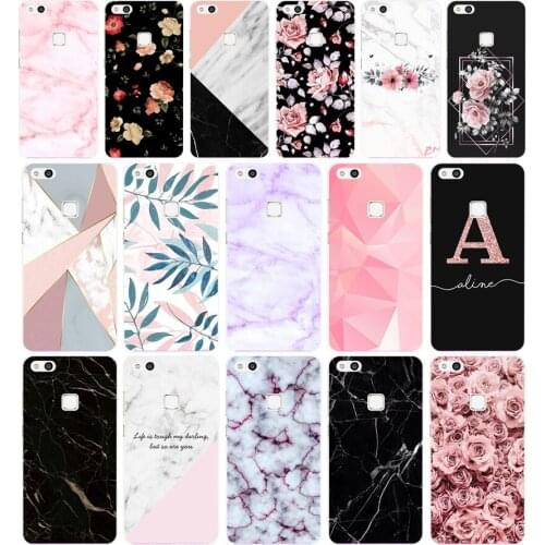 156FG Granite Scrub Marble Soft Silicone Tpu Cover Case for Honor 9 10 huawei p10 lite y6 prime 2018 mate 10 lite play p smart