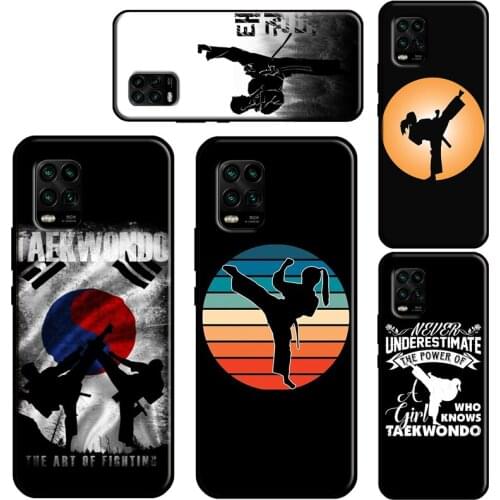 Kungfu Taekwondo Case For Xiaomi Mi 11 Lite Ultra 9T 10T Pro Mi Note 10 Lite POCO F3 M3 X3 Pro TPU Cover