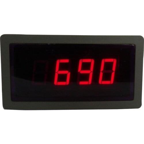 Taidacent TDM32X1 0.56 Digital Display AC Voltmeter 400V AC Average Voltmeter Serial Port RS232 / RS485 Panel Mount AC Voltmeter