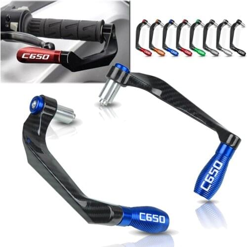 For BMW C 650 C650 SPORT 2015 2016 2017 2018 Motorcycle CNC Handlebar Grips Guard Brake Clutch Levers handguards 22mm Protector