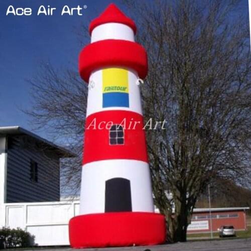 Beautiful Standing giant decoration inflatable tower replica for party and event