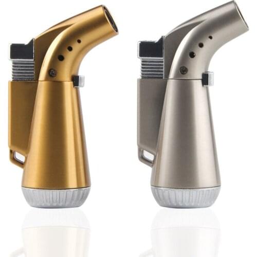 Elbow Inflatable Straight Into The Lighter Personality Creative Small Welding Torch Gadgets for Men Technology Smoke Accessories