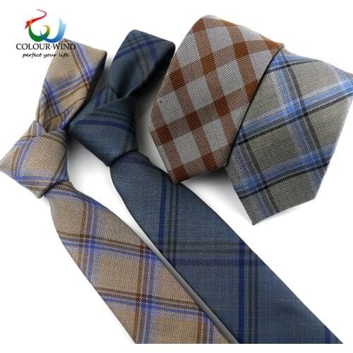 2020 New Arrived Mens Tie Grey British Style Cotton Pocket Square 6CM Narrow Necktie Wedding Party Handkerchief 23*23CM Cravat