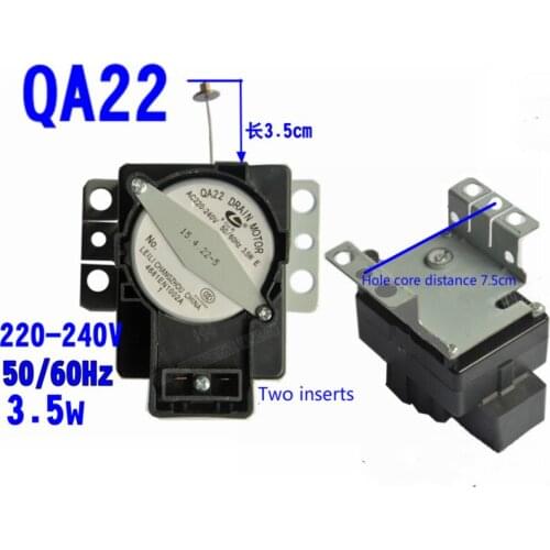 Original authentic accessories washing machine tractor QA22 washing machine drain valve traction motor for LG washing machine