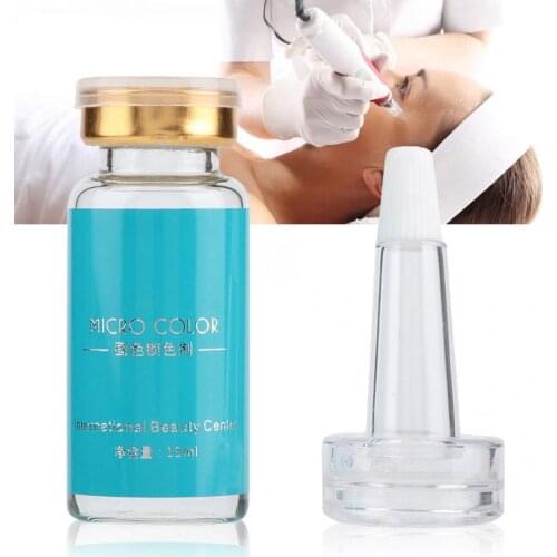 15ml Tattooing Semi-permanent Tattoo Fixing Agent Eyebrow Eye Lip Dye Microblading Pigment Ink Color Lock Agent Tattoo Supplie