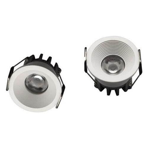 LED mini Downlight Under Cabinet Spot Light 3W for Ceiling Recessed Lamp AC85-265V Dimmable Down lights with driver