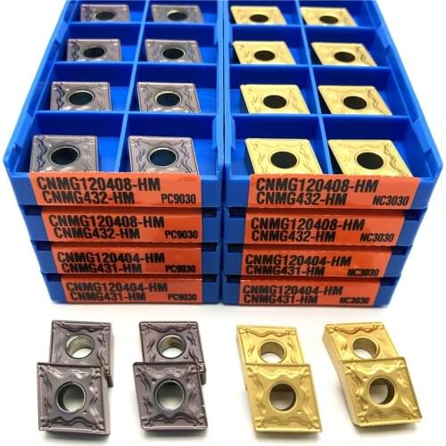 CNMG120404 CNMG120408 HM Carbide inserts External turning tool High quality metal Lathe tool CNC turning insert Steel processing