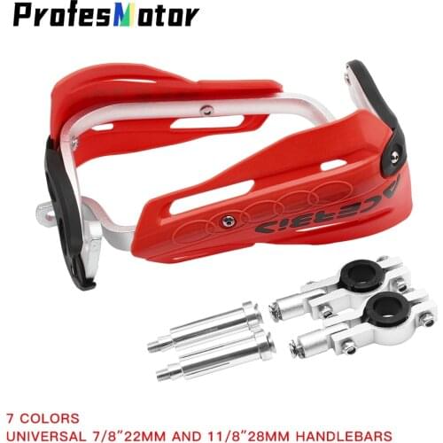 1 Pair 22MM 28MM Motorcycle Hand Guard Handbar Handguards Motocross For SX EXC CRF YZ F KX Protege Main Universel Moto