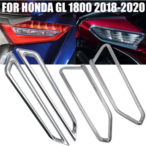 Mirror Surround For HONDA GOLDWING 1800 GL1800 2018 2019 2020 Motorcycle chrome decorative cover