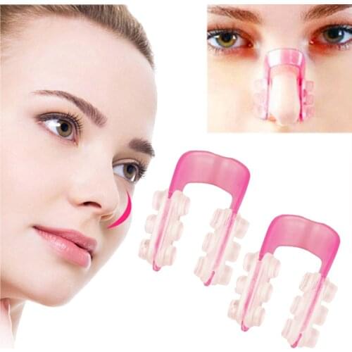 1pcs Plastic Nose Corrector Shaping Shaper Beauty Tools Lifting Nose Straightener Clip Fitness Make Up Nose Slimmer Gift