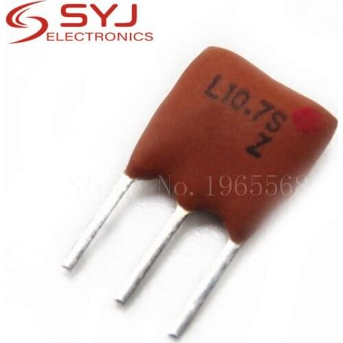 10pcs/lot 10.7M ceramic filter line LT10.7MA5 LT10.7MS2 LT10.7MS3 LT10.7MJ DIP-3 In Stock