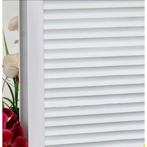 Static Cling Window Shutter 35-100cmx300cm Frosted Privacy Window-Blinds Glass Window Film Water-proof Sun Shade Glass Sticker