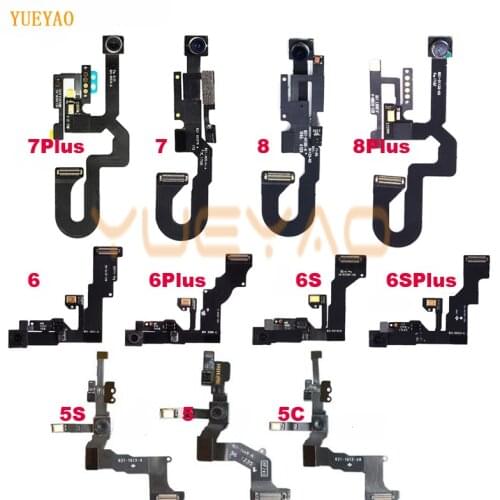 Front Camera For iPhone 5 5S 6 6S 6Plus 6Splus 6SP 7 7Plus 8 Plus 8Plus Front Facing Camera Right Proximity Sensor Flex Cable