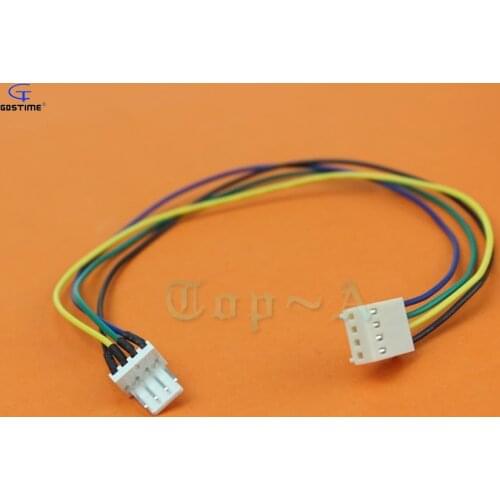 Gdstime 10pcs/lot New 150mm 4 Pin Male to 4 Pin Female PC Computer Cooling Fan Power White Connector Extension Cable 15cm