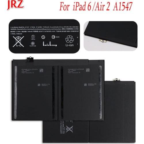 JRZ 7340mAh A1547 A1566 A1567 Battery For iPad 6 /Air 2 A154 Replacement Laptop Batteries