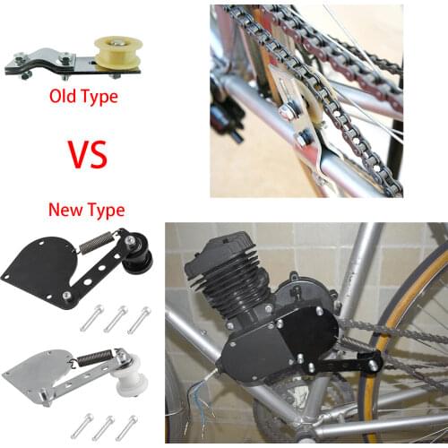 Chain Tensioner Fit 49cc - 80cc Engine Motorized Motorised Bicycle New Part High Quality Black Sliver
