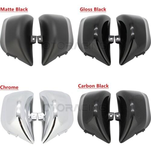 Motorcycle Accessories ABS Plastic Left Right Side Battery Cover For Yamaha Virago 400 535 XV400 XV535 1987-up